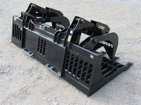 mini skid steer grapple bucket with teeth|mini skid steer rock grapple.